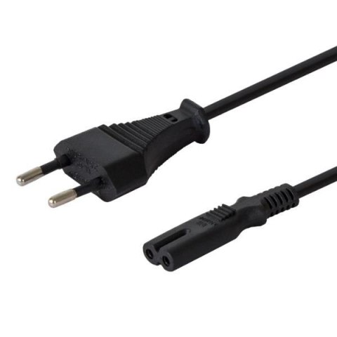 Savio Kabel zasilający SAVIO CL-100 2pin, 1,8m