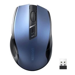 Ugreen Mysz bezprzewodowa UGREEN MU006 15064 optyczna 2,4GHz niebieska
